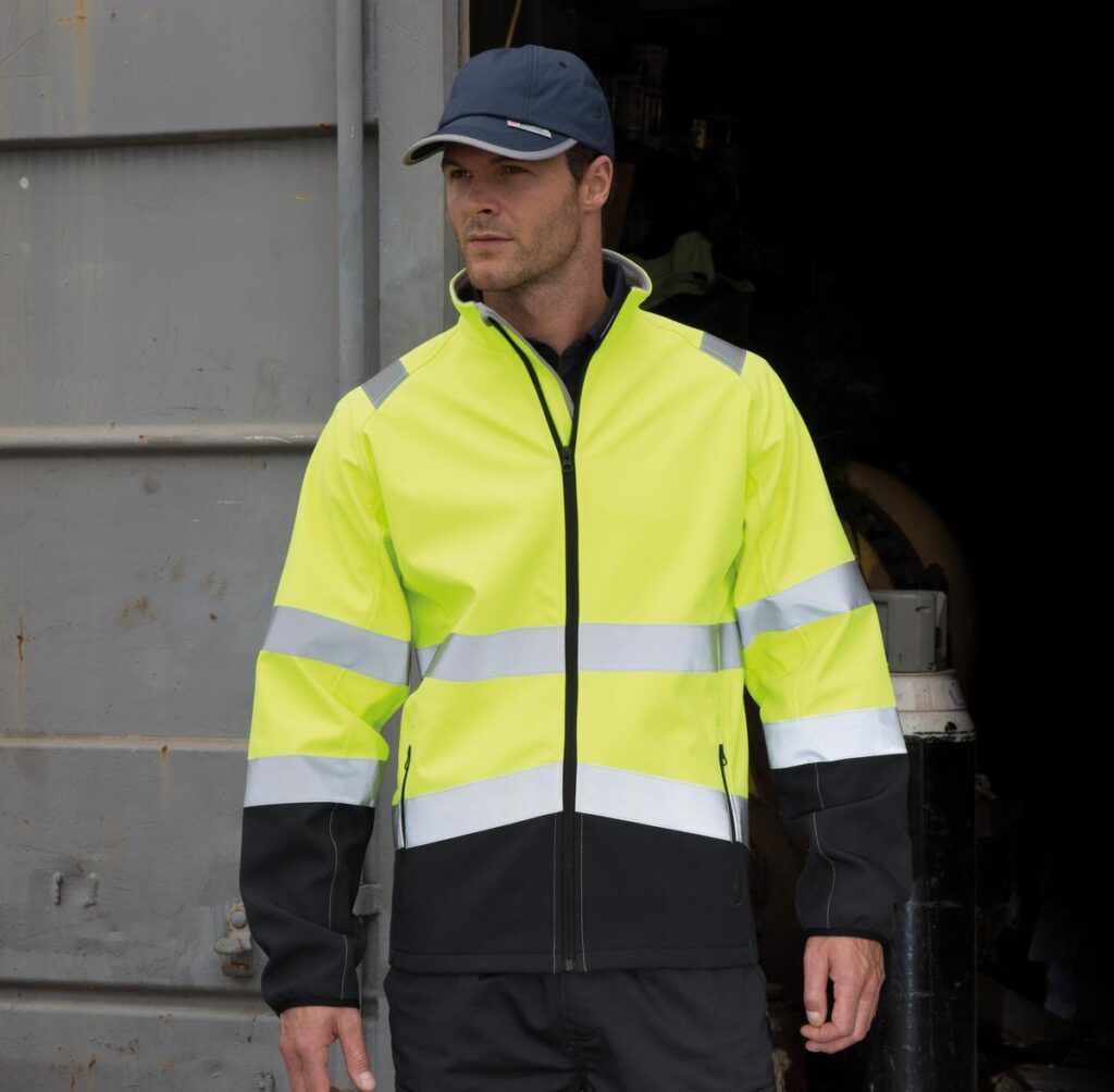 R450X Result Safeguard Printable Safety Softshell