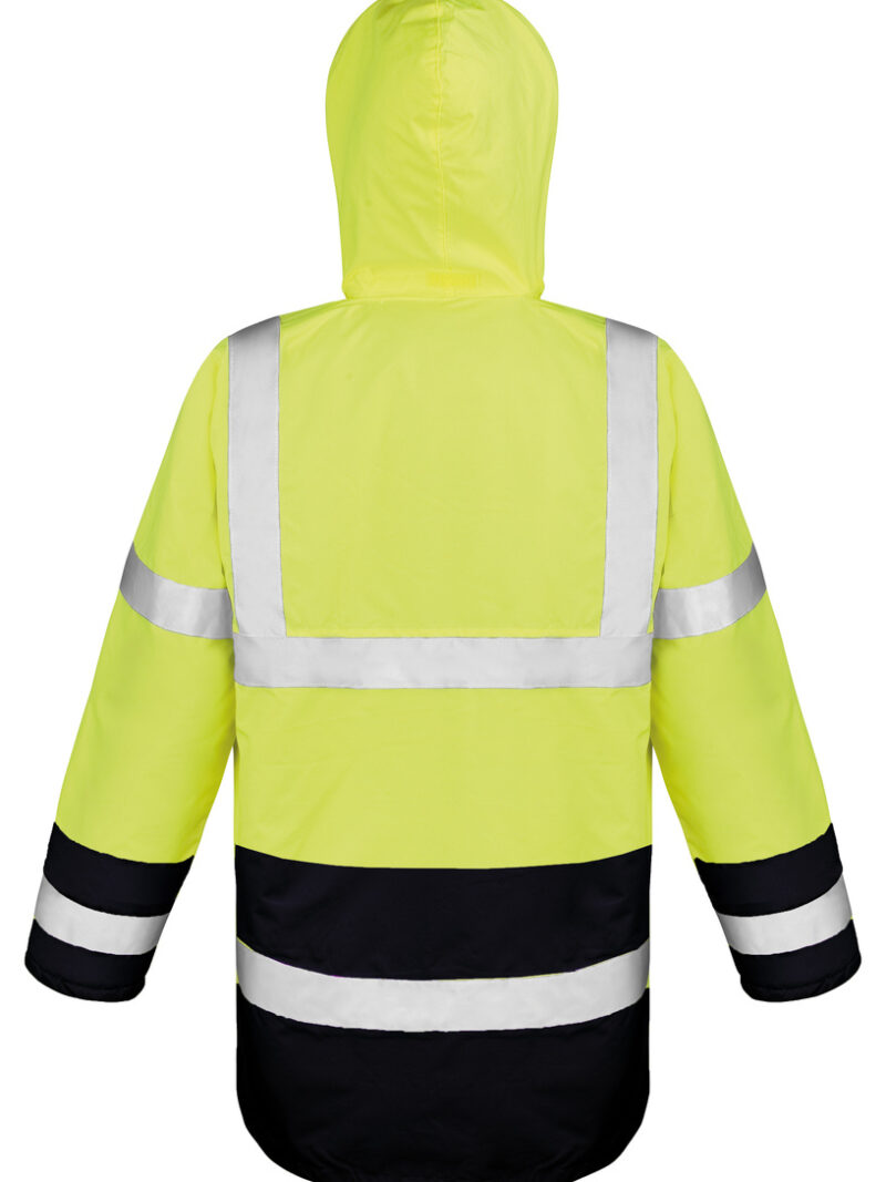 R452X Result Safeguard Motorway 2-Tone Safety Coat - Image 4