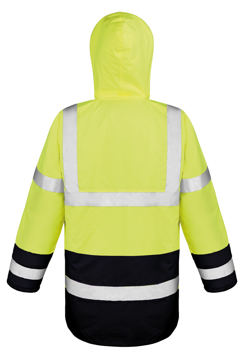 R452X Result Safeguard Motorway 2-Tone Safety Coat - Image 4