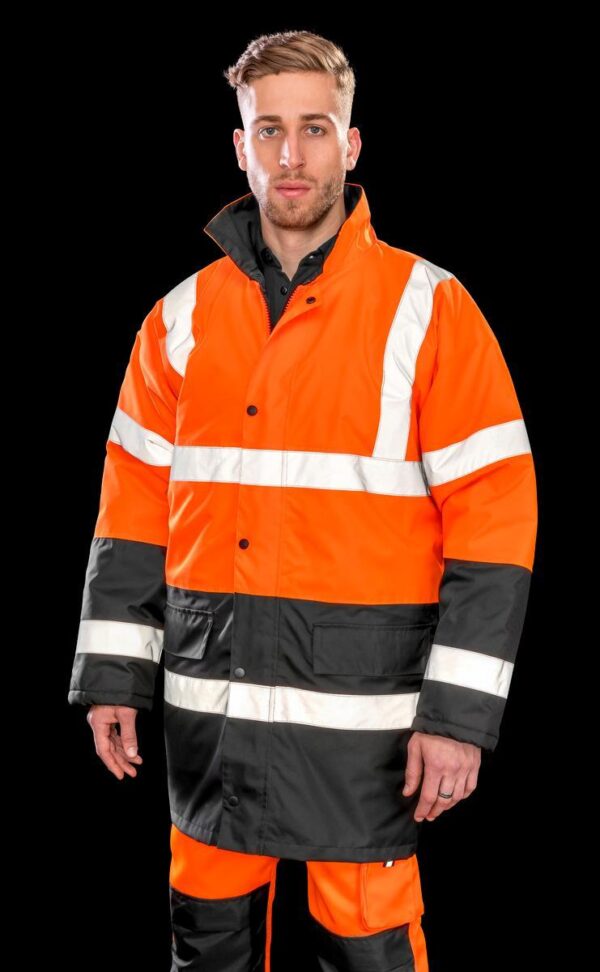 R452X Result Safeguard Motorway 2-Tone Safety Coat