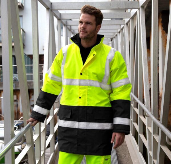 R452X Result Safeguard Motorway 2-Tone Safety Coat