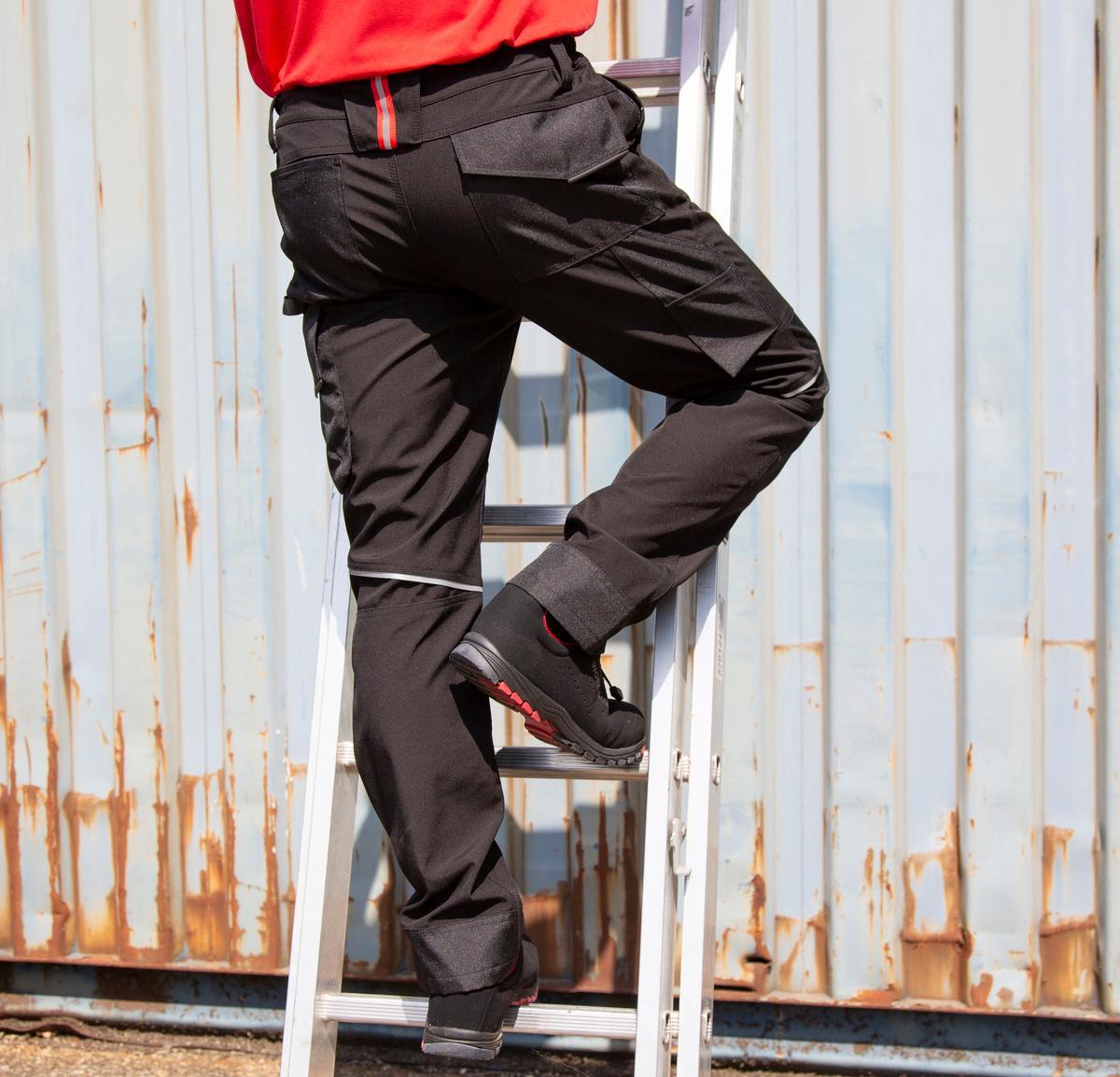 R473X WORK-GUARD by Result Slim Softshell Work Trousers - Image 10