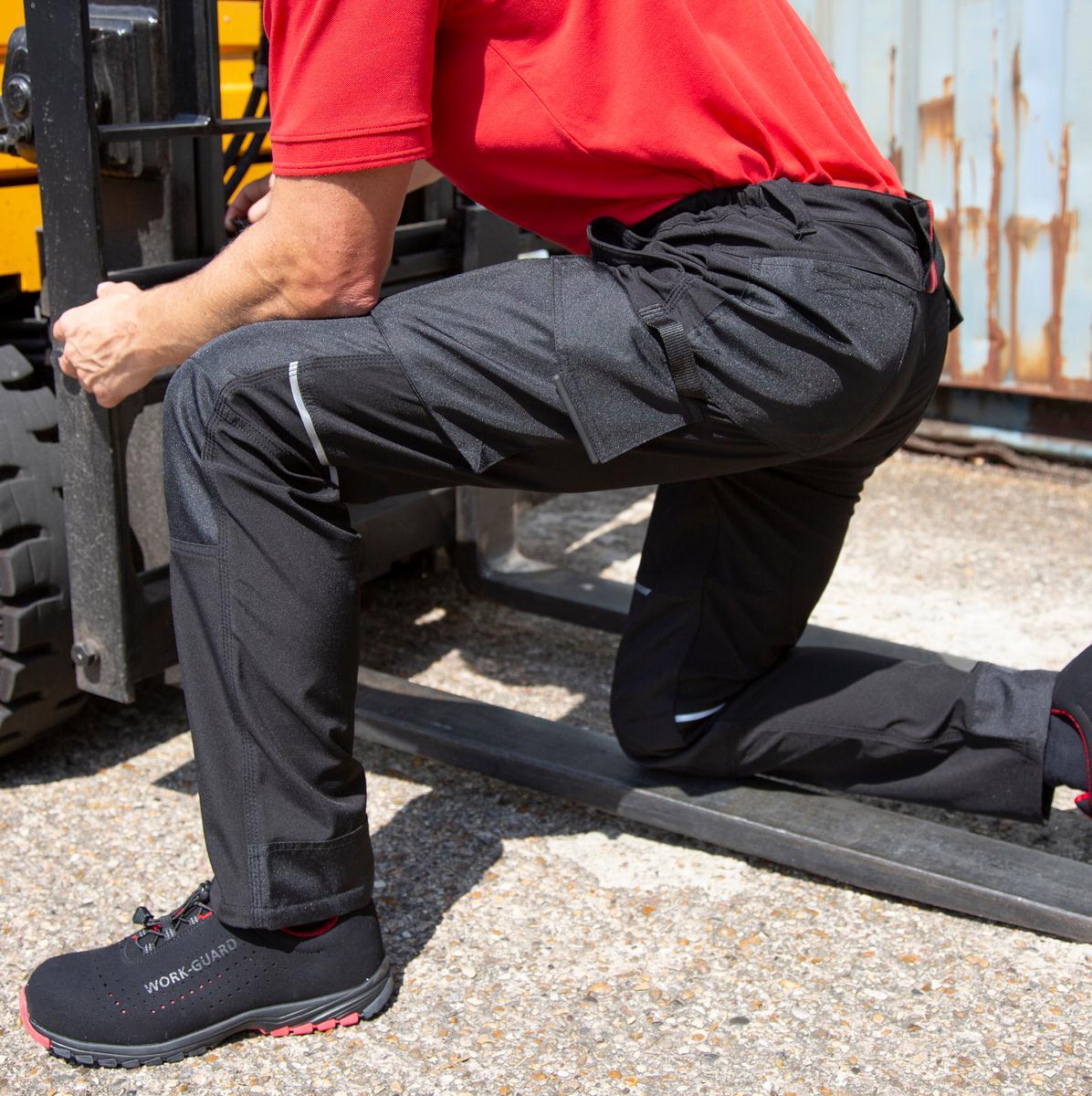 R473X WORK-GUARD by Result Slim Softshell Work Trousers - Image 11