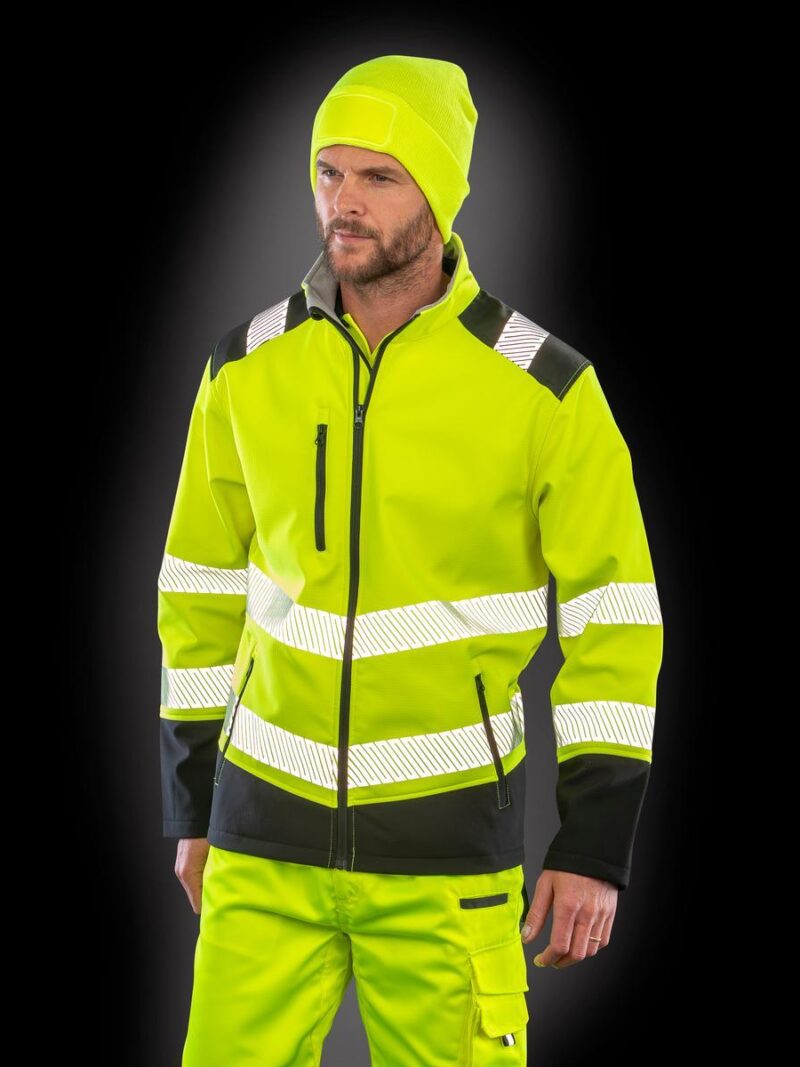 R476X Result Safeguard Printable Ripstop Safety Softshell - Image 5