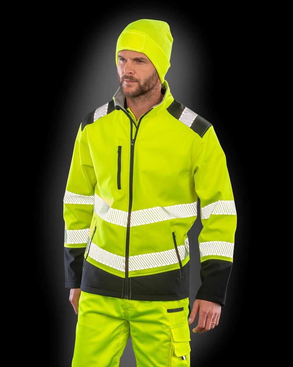 R476X Result Safeguard Printable Ripstop Safety Softshell - Image 5