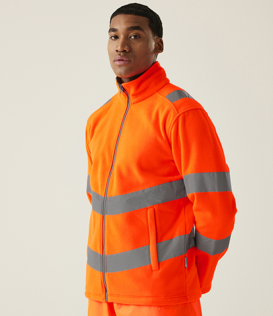 TRF648  Regatta Hi-vis Pro contract Thor fleece