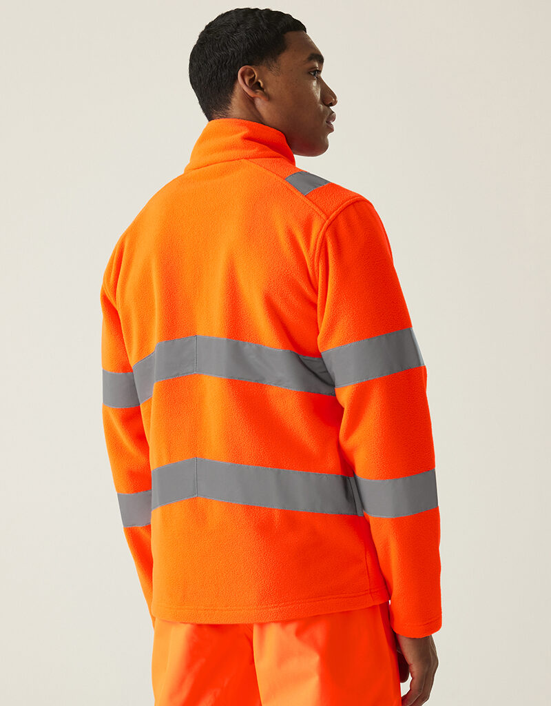 TRF648  Regatta Hi-vis Pro contract Thor fleece - Image 3