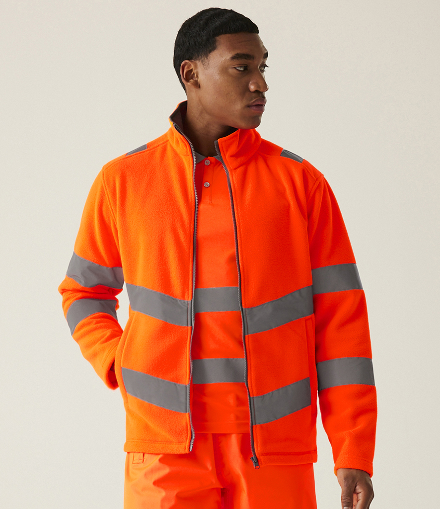 TRF648  Regatta Hi-vis Pro contract Thor fleece