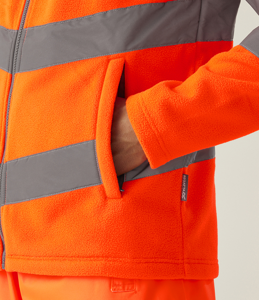 TRF648  Regatta Hi-vis Pro contract Thor fleece