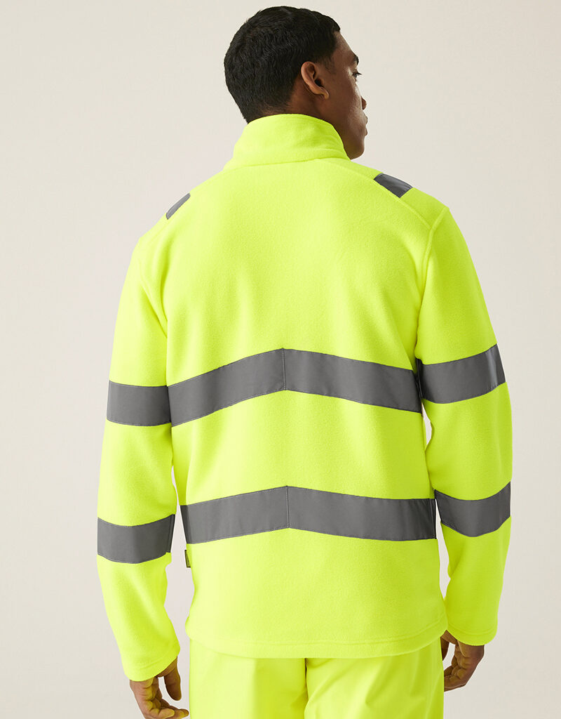 TRF648  Regatta Hi-vis Pro contract Thor fleece - Image 7