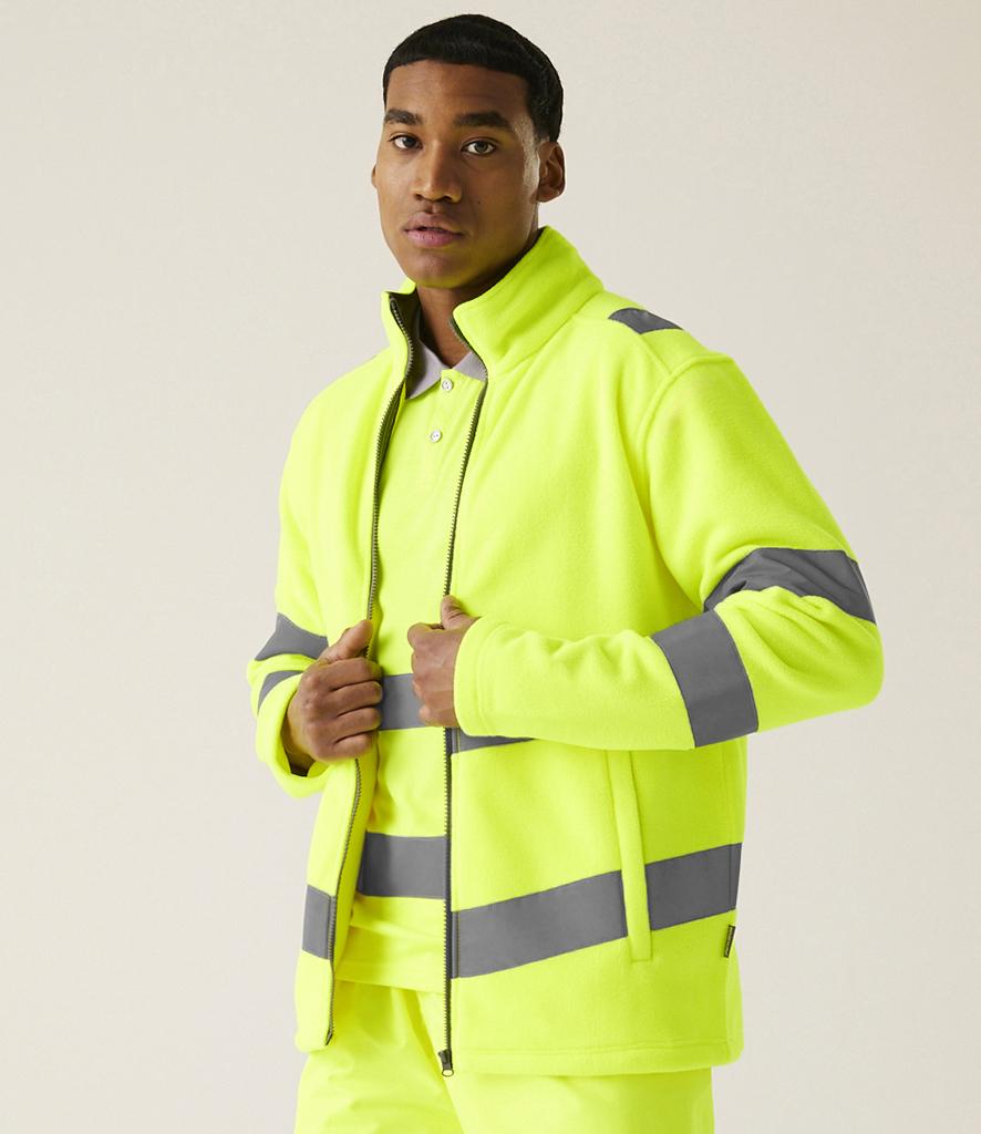 TRF648  Regatta Hi-vis Pro contract Thor fleece