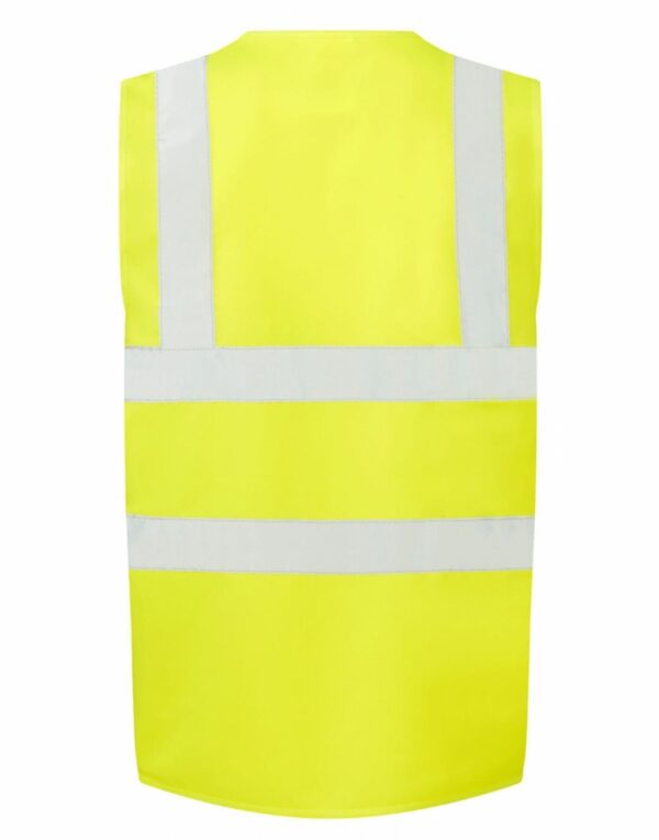 UCC054-542 Ultimate Clothing Company 4-Band Safety Waistcoat Class 2