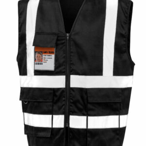 R477X WORK-GUARD by Result Heavy Duty Polycotton Security Vest