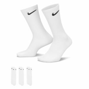 SX7676 Nike Golf Everyday Lightweight Crew Socks (3 Pairs - Image 3
