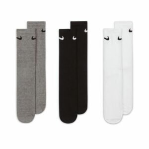 SX7676 Nike Golf Everyday Lightweight Crew Socks (3 Pairs - Image 2