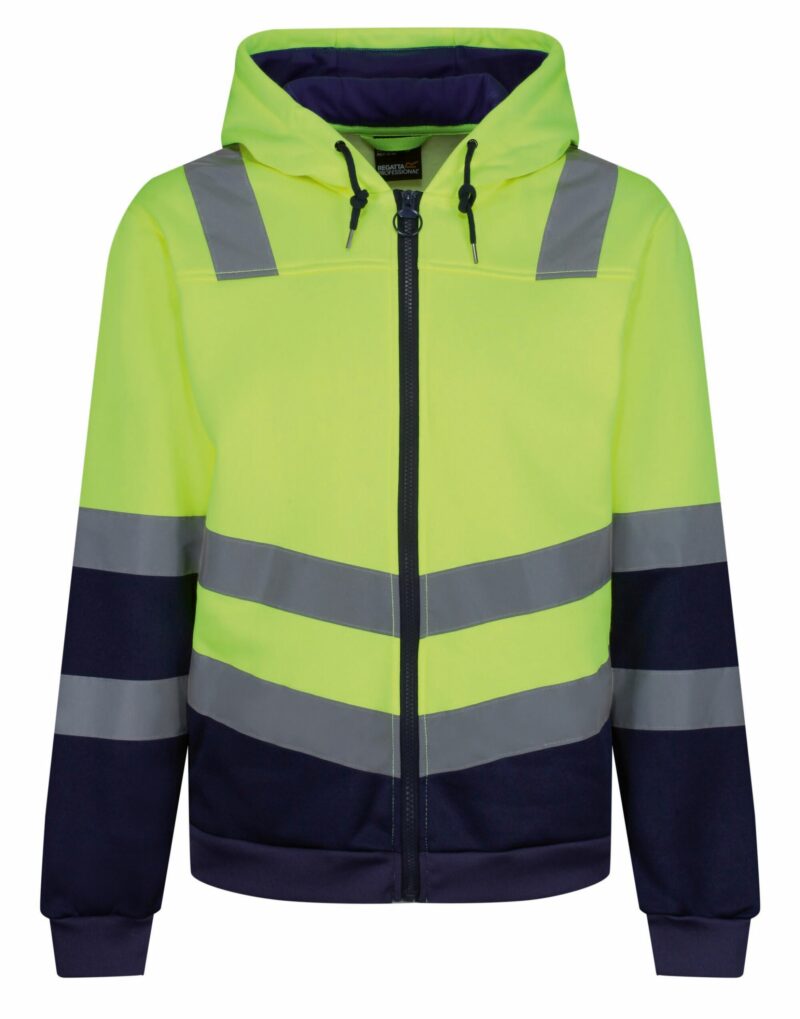 TRF625 Regatta High Visibility Pro Hi Vis Full Zip Hoodie