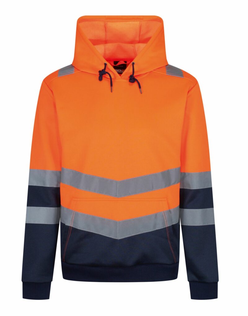 TRF663 Regatta High Visibility Pro Hi Vis Overhead Hoody