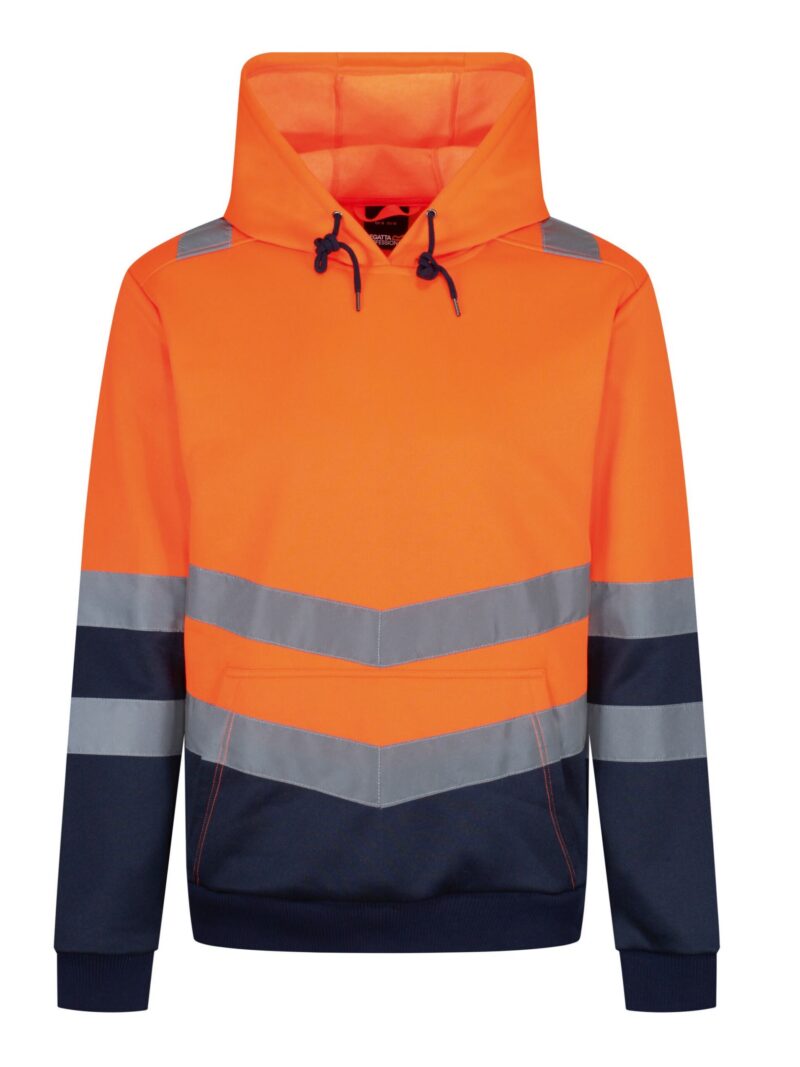 TRF663 Regatta High Visibility Pro Hi Vis Overhead Hoody