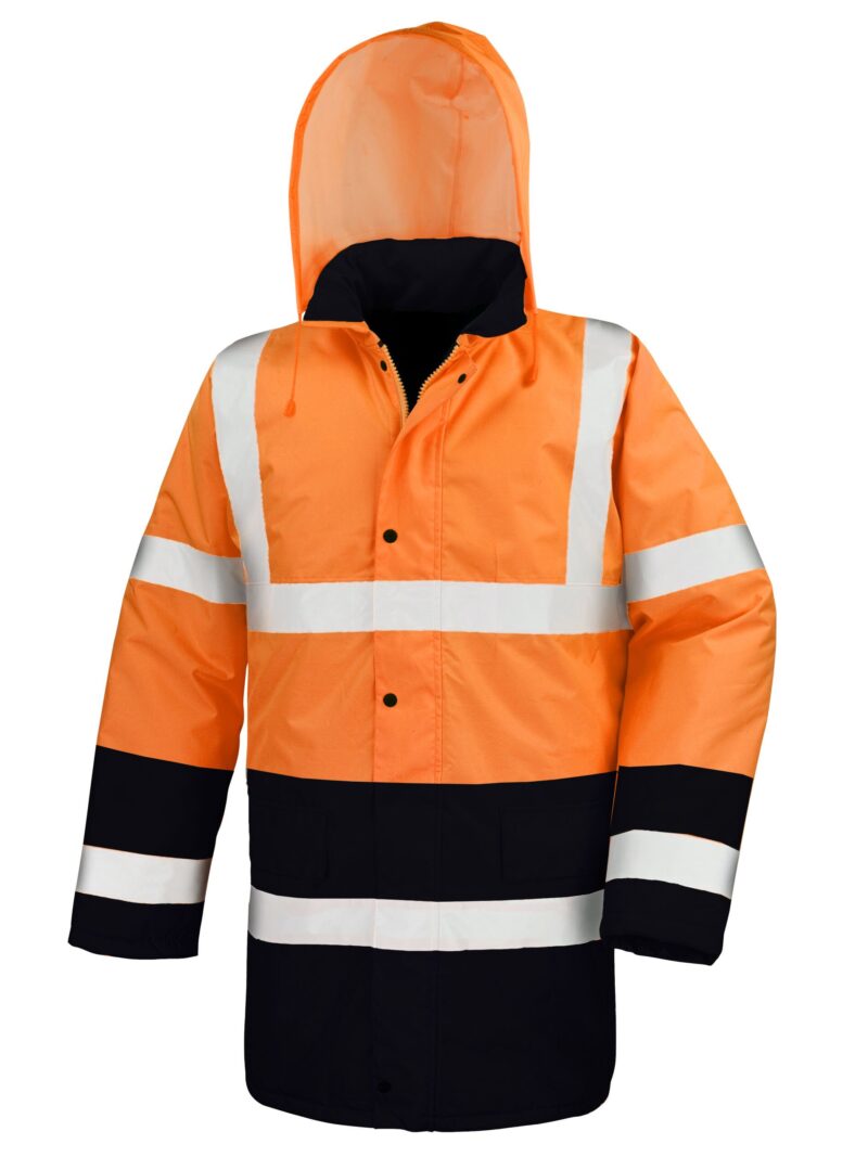 R452X Result Safeguard Motorway 2-Tone Safety Coat - Image 1