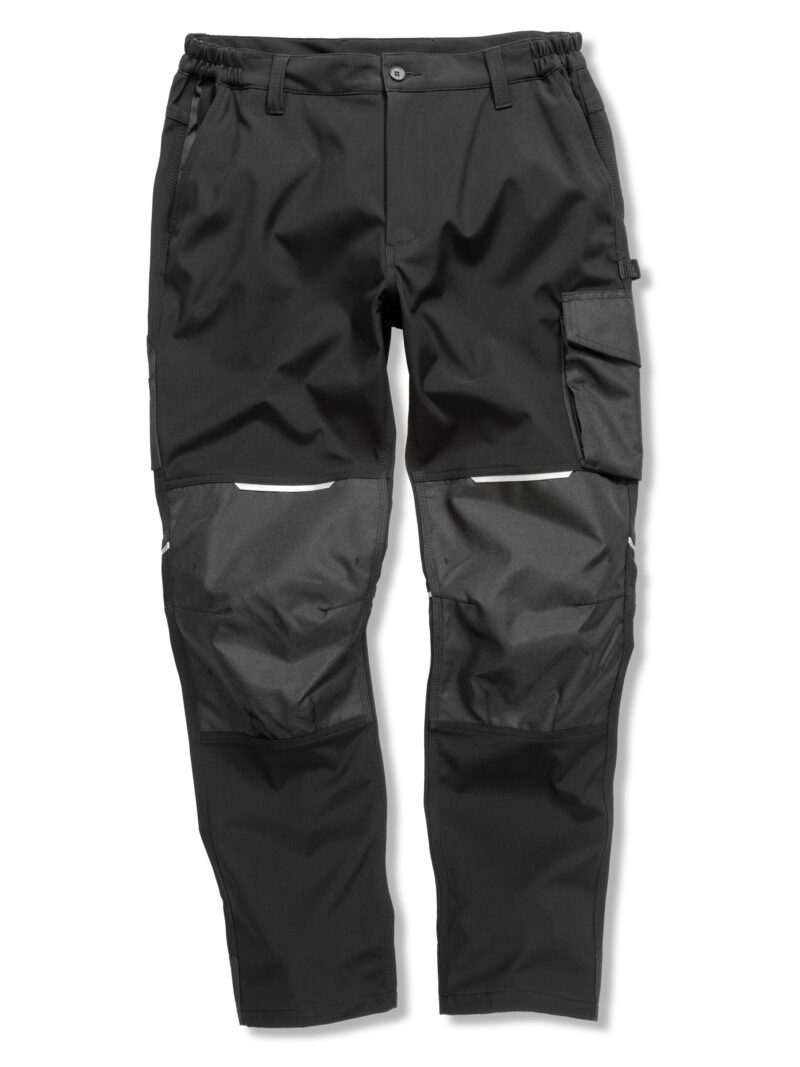 R473X WORK-GUARD by Result Slim Softshell Work Trousers - Image 1