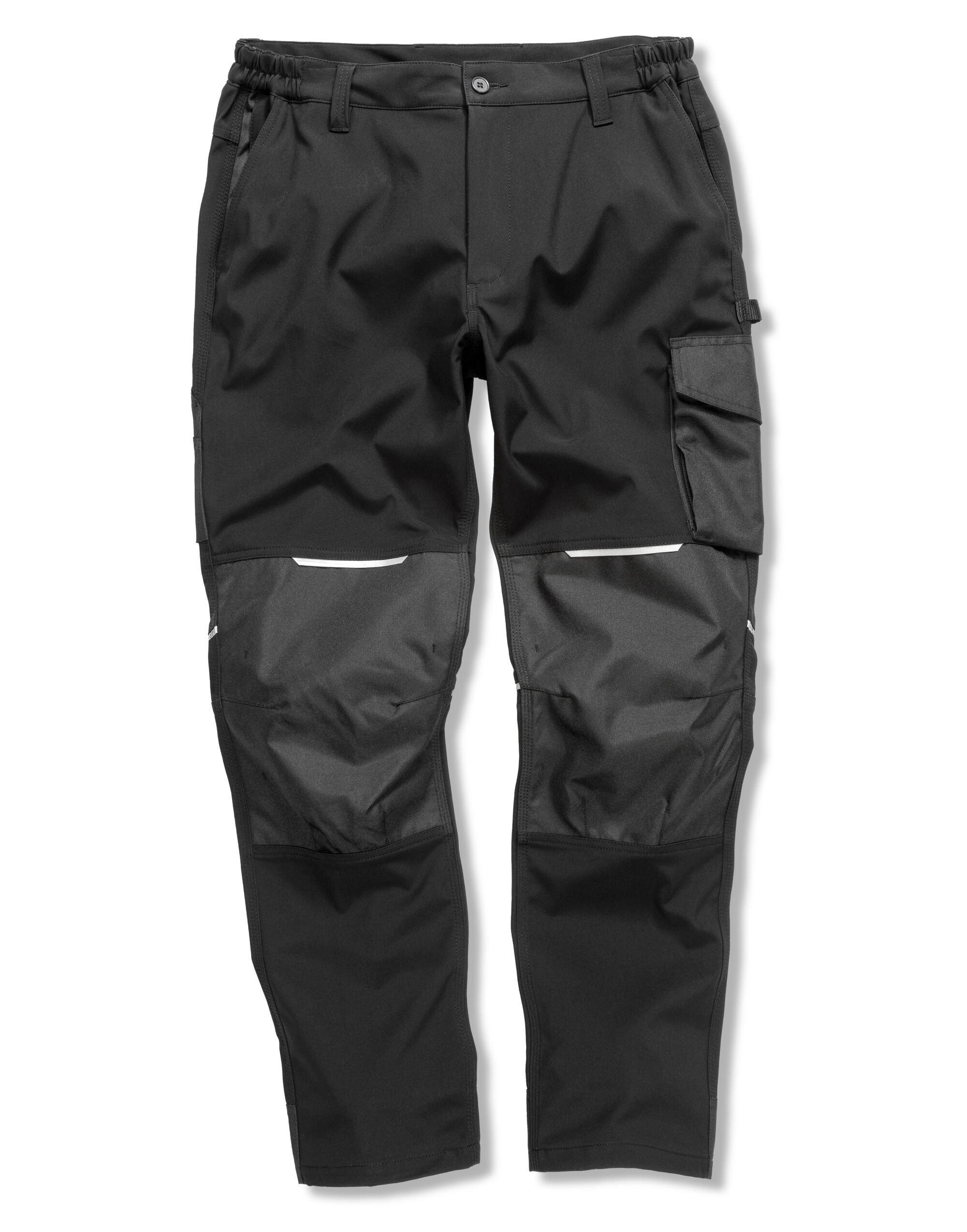 R473X WORK-GUARD by Result Slim Softshell Work Trousers - Image 1