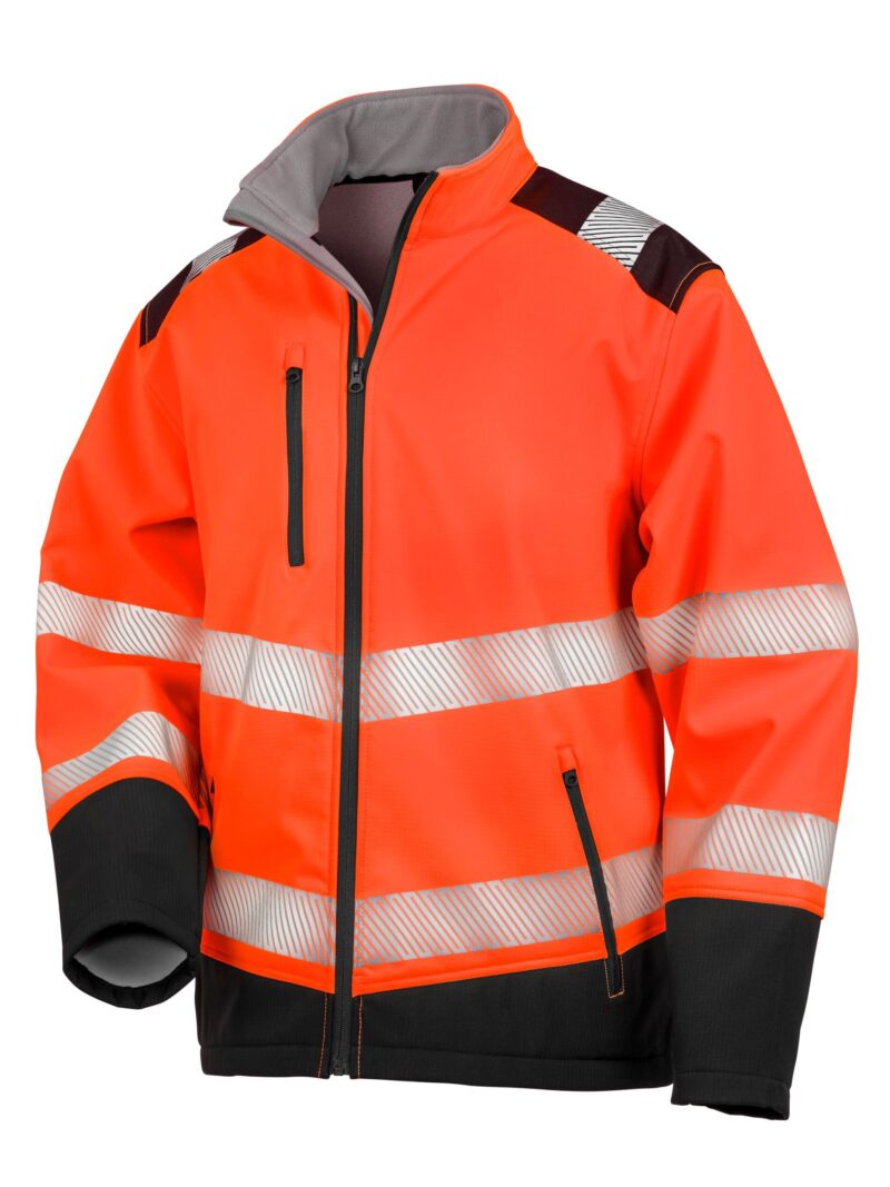 R476X Result Safeguard Printable Ripstop Safety Softshell - Image 1