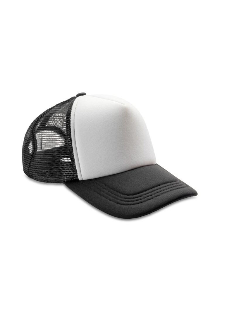 RC089X Result Headwear Detroit 1/2 Mesh Truckers Cap - Image 1
