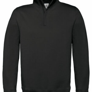 WUI22 B&C ID.004 Cotton Rich 1/4 Zip Sweat