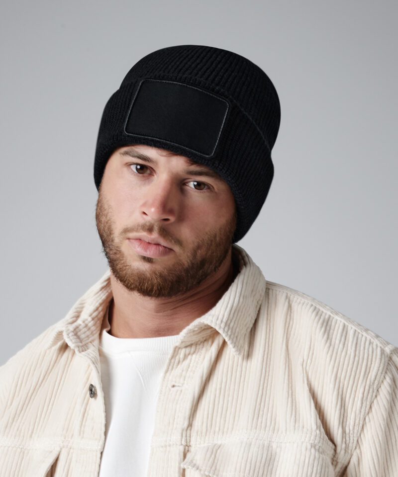 Removable patch Thinsulate? beanie