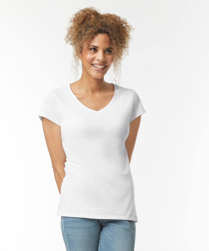 Softstyle? women's v-neck t-shirt