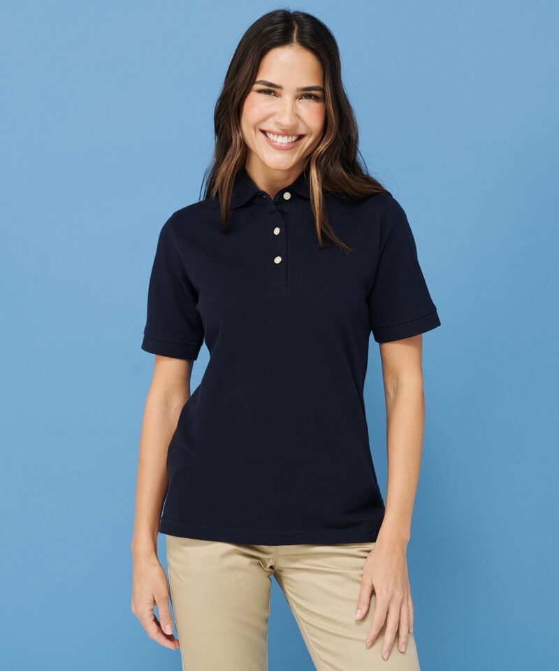 Women's classic cotton piqu? polo shirt