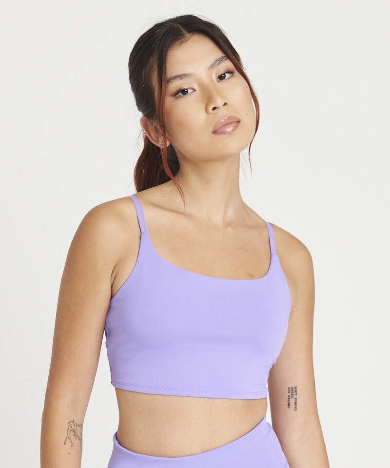 Women?s recycled tech sports bra