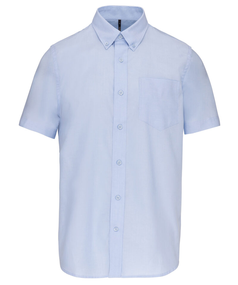 Men's short-sleeved Oxford shirt