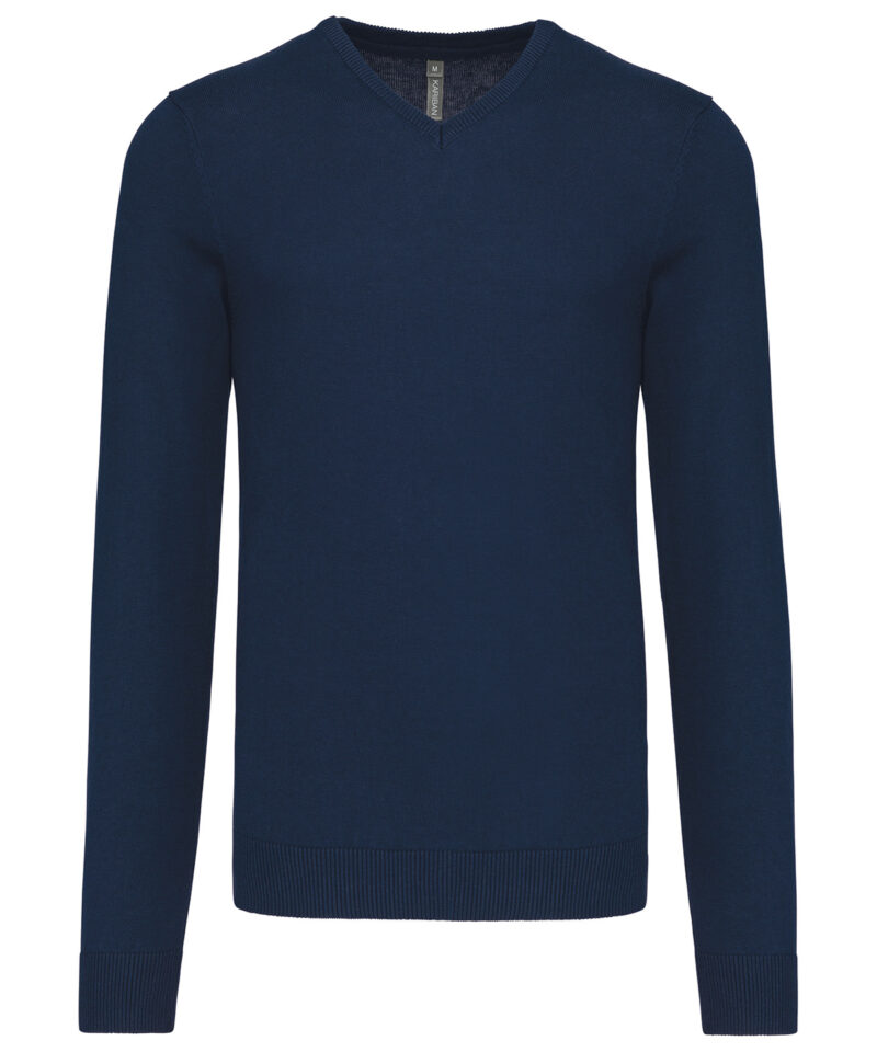 Men's V-neck jumper