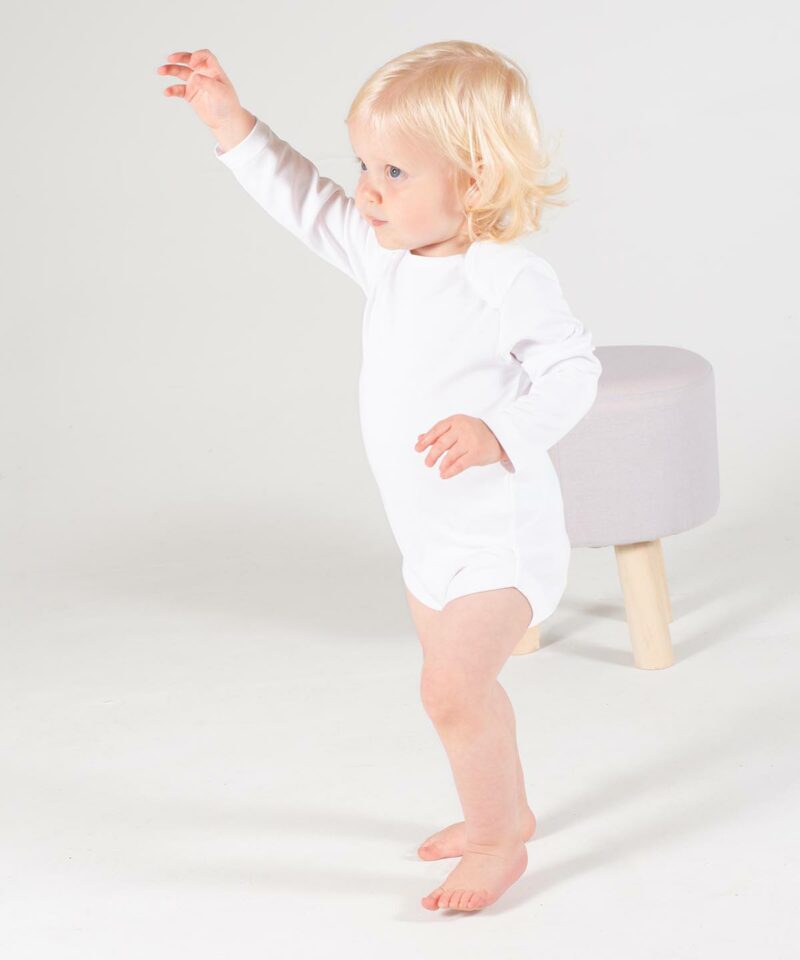 Long sleeve baby bodysuit