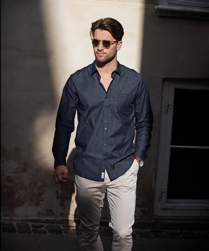 Torrance modern fit ? raw and stylish denim shirt