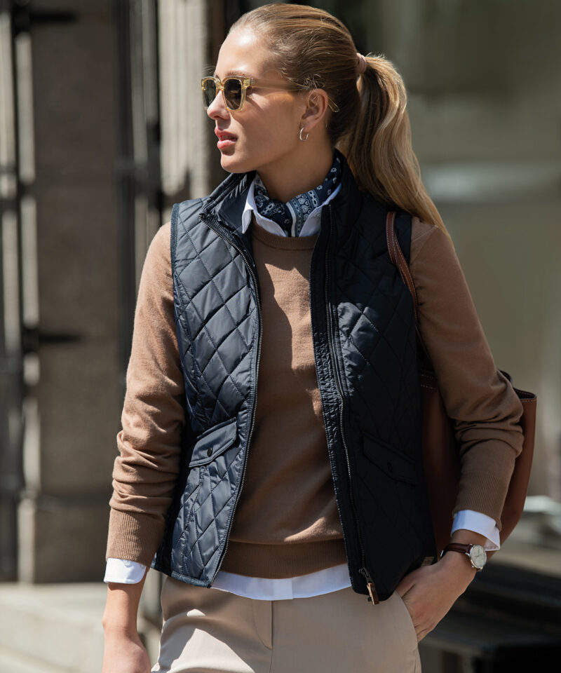 Women?s Camden ? diamond quilted gilet