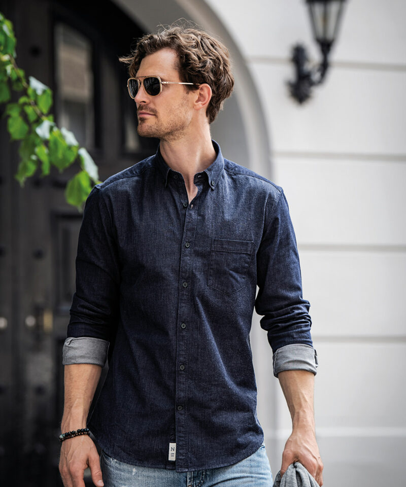 Torrance slim fit ? raw and stylish denim shirt