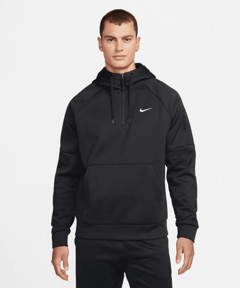 Nike men?s 1/4 zip fitness hoodie