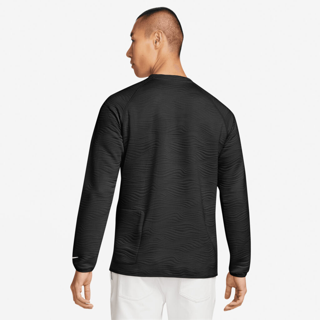Nike Dri-FIT Tour crew quilted top