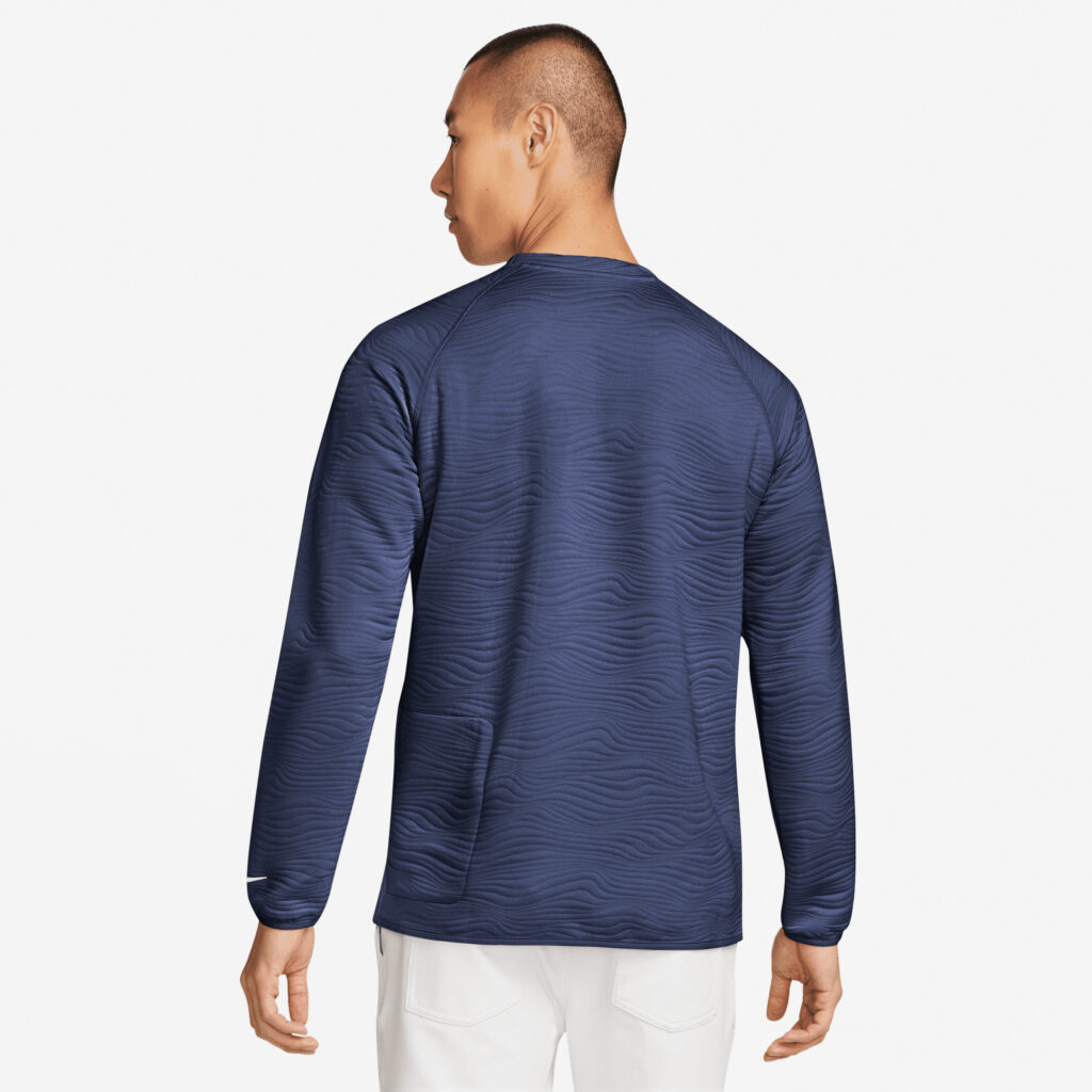 Nike Dri-FIT Tour crew quilted top