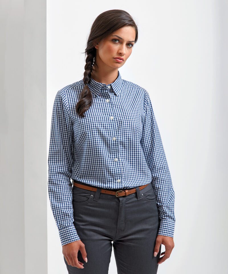 Women's Maxton check long sleeve shirt