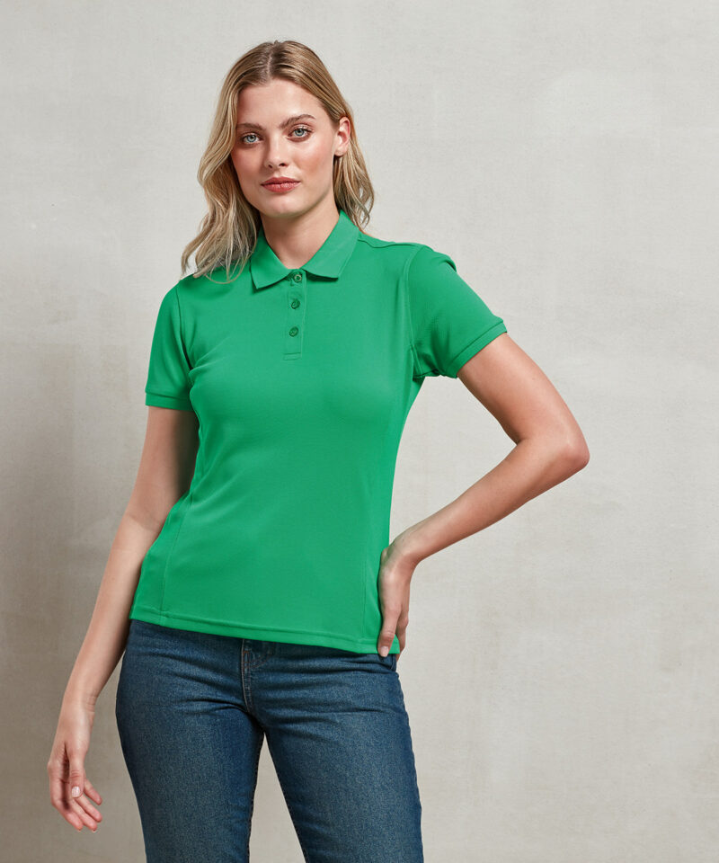 Women's Coolchecker? plus piqu? polo