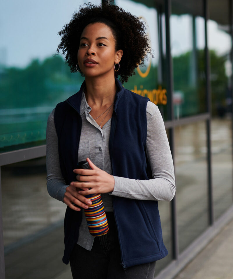 Women's microfleece bodywarmer