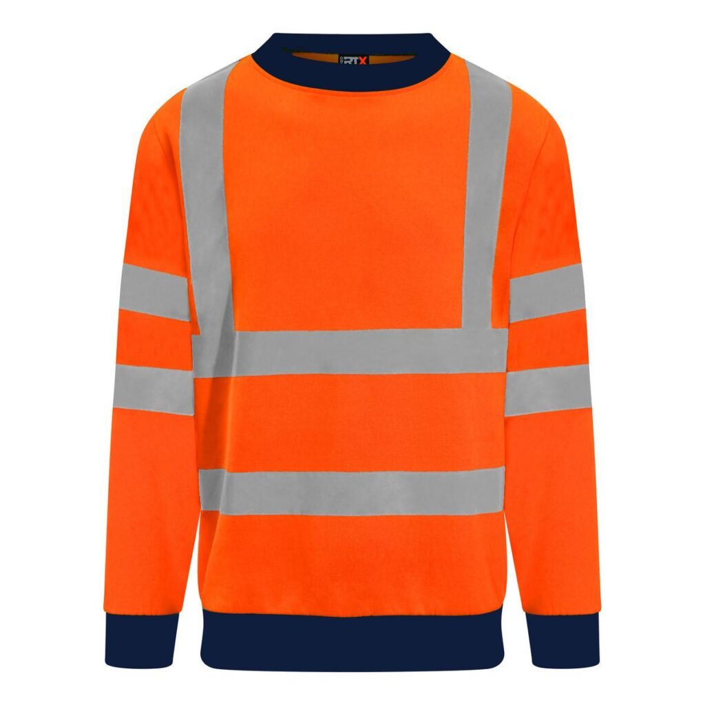 High visibility sweatshirt