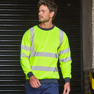 High visibility sweatshirt