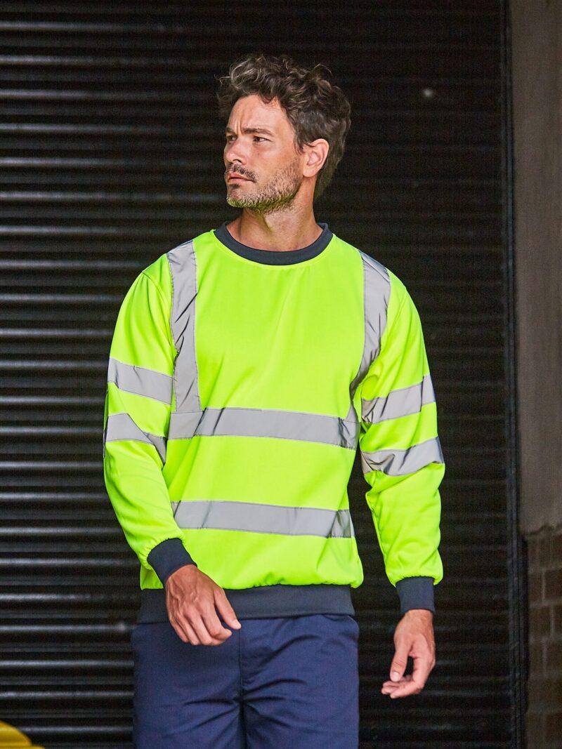 High visibility sweatshirt - Image 1
