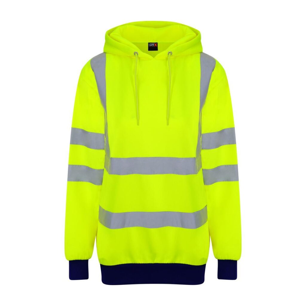 High visibility hoodie