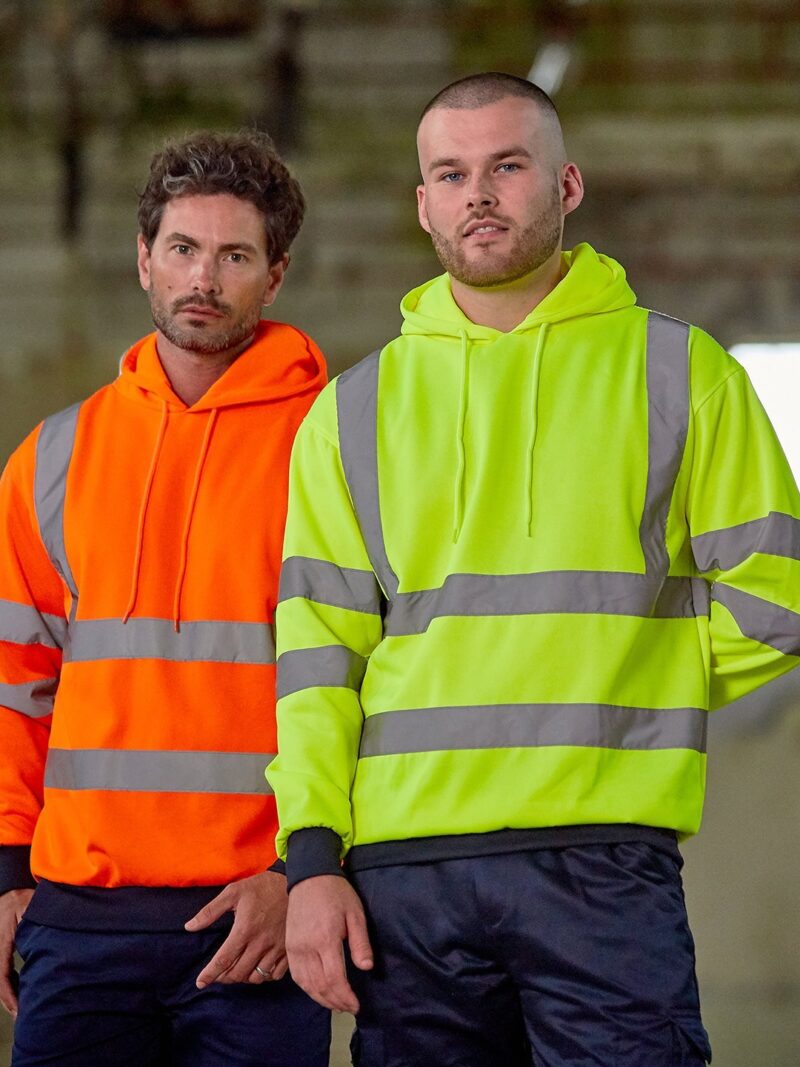 High visibility hoodie