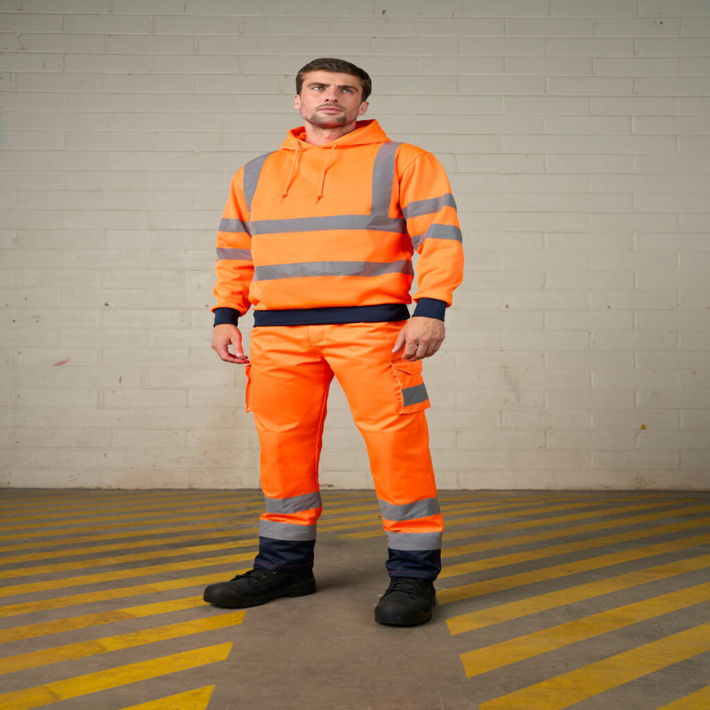 High visibility hoodie